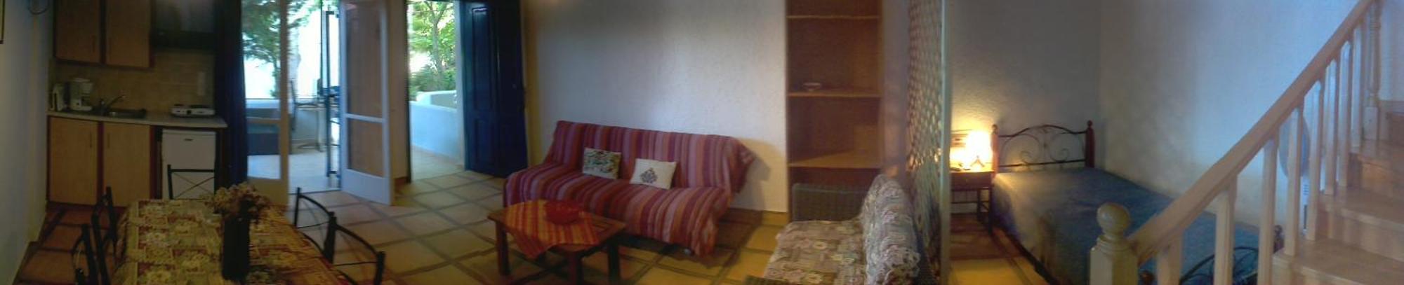 9 Musses Hotel Apartments Skala Mistegnon Cameră foto